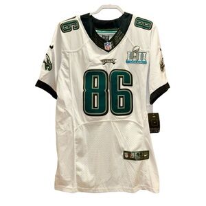 Philadelphia Eagles Super Bowl 52 Ertz Nike Jersey​ Authentic Game Day​